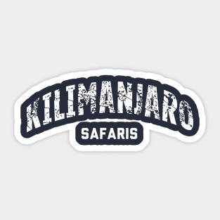 Kilimanjaro Safaris 2 Sticker